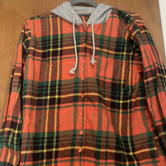 Taxi flannel with a hood - Picture 2 of 8
